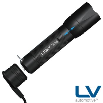 LV RS9 Lithium Rechargeable LED Hand Torch